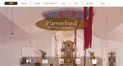 Desktop Screenshot of pfarremayrhofen.at